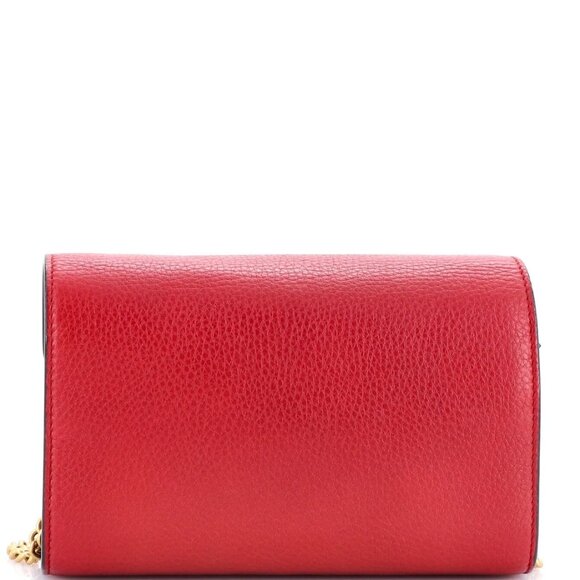 Gucci GG Marmont Chain Wallet Leather Mini reb-590-091825 - Picture 2 of 9